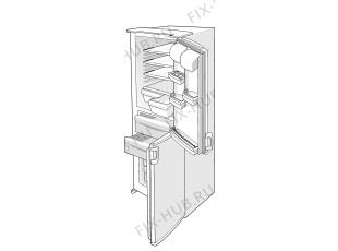 Холодильник Gorenje RK4256W (151890, HZDS2526) - Фото